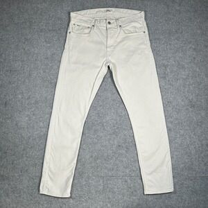Polo Ralph Lauren Denim Jeans Mens 30x30(30x29) Off White The Sullivan Slim